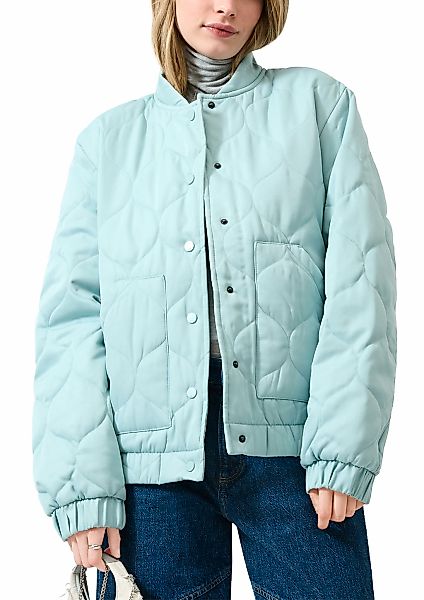 QS Steppjacke ohne Kapuze im Blouson-Style und mit Druckknöpfen günstig online kaufen