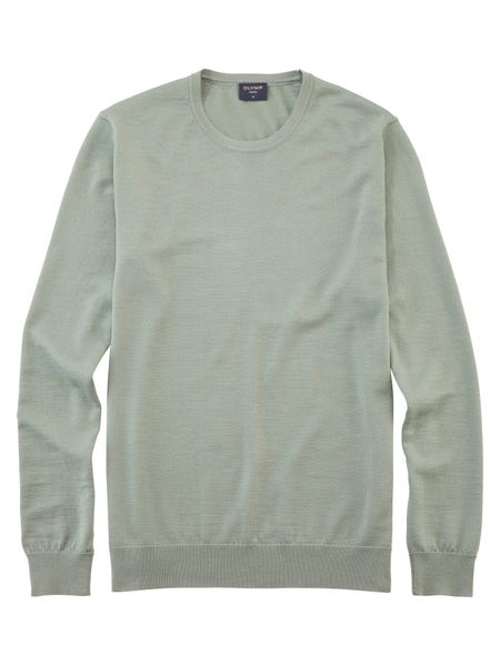 OLYMP Rundhalspullover OLYMP Strick Casual moderner günstig online kaufen