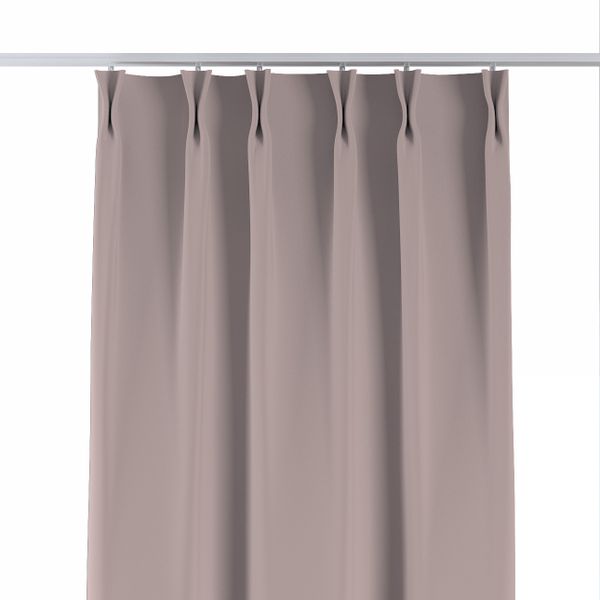 Vorhang mit flämischen 2-er Falten, Kaschmir Beige, Dimout 300 cm (269-54) günstig online kaufen