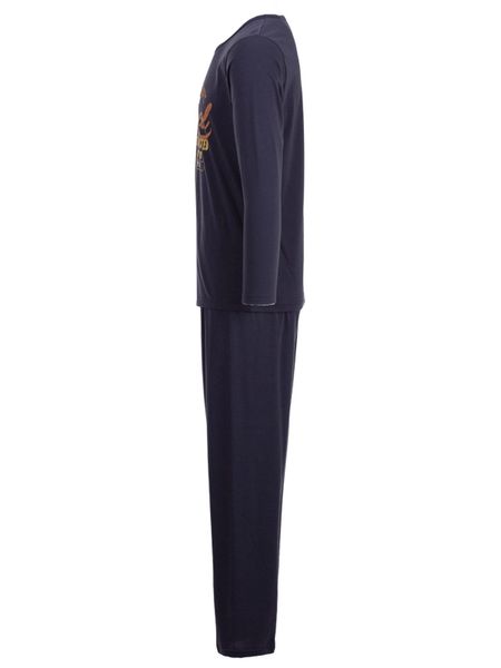Henry Terre Schlafanzug Pyjama Set Langarm günstig online kaufen