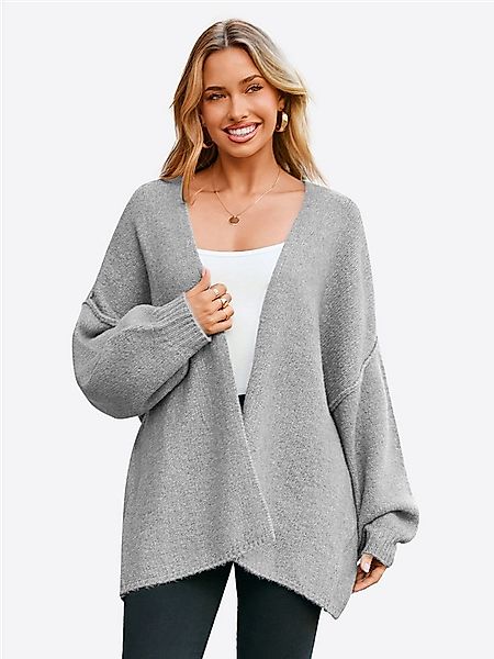 Imily Bela Cardigan Damen Lockerer Gestrickte Strickjacke (Packung, 1-tlg., günstig online kaufen