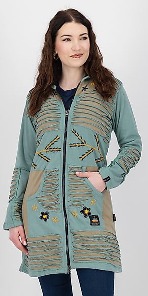 DEPROC Active Fleecejacke Patchwork NUNAVUT LONG günstig online kaufen
