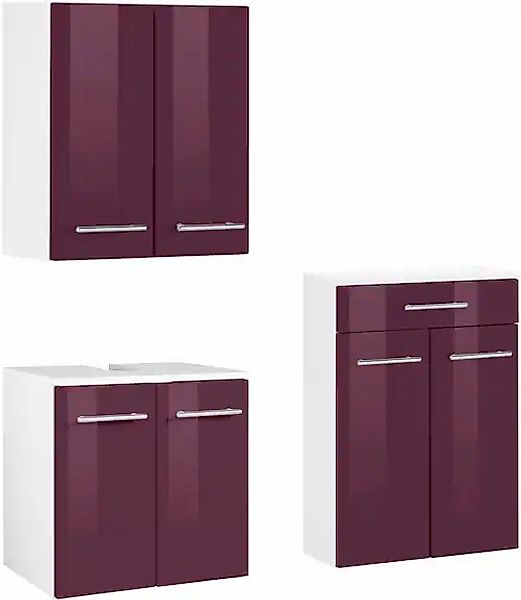 welltime Badmöbel-Set »Venedig« 3 Stk. tlg. günstig online kaufen