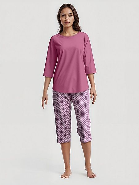 CALIDA Capri-Pyjama Cotton Special Damen (2 tlg) günstig online kaufen
