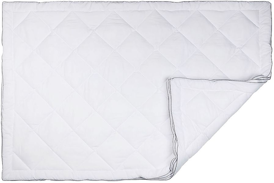 Gözze Microfaserbettdecke »Silberkante Bettdecke 135x200 & 155x220 cm«, 4-J günstig online kaufen