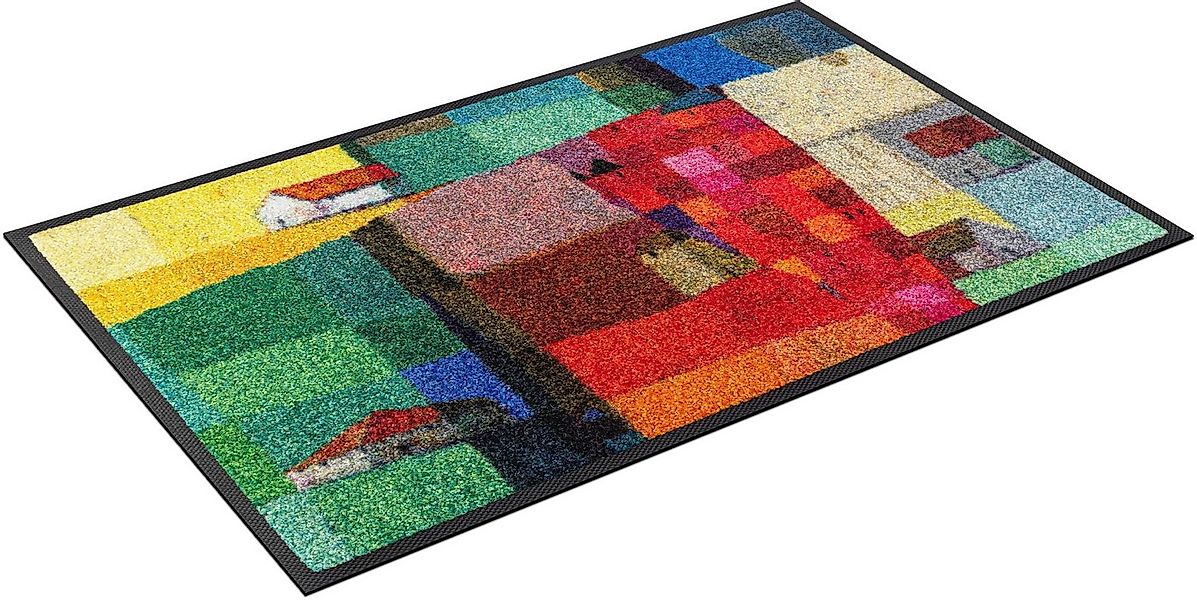 wash+dry by Kleen-Tex Fußmatte Venetien, rechteckig, Höhe: 7 mm, Schmutzfan günstig online kaufen