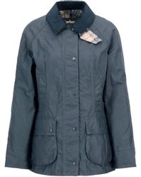 Barbour Langjacke Lightweight Wachsjacke Beadnell günstig online kaufen