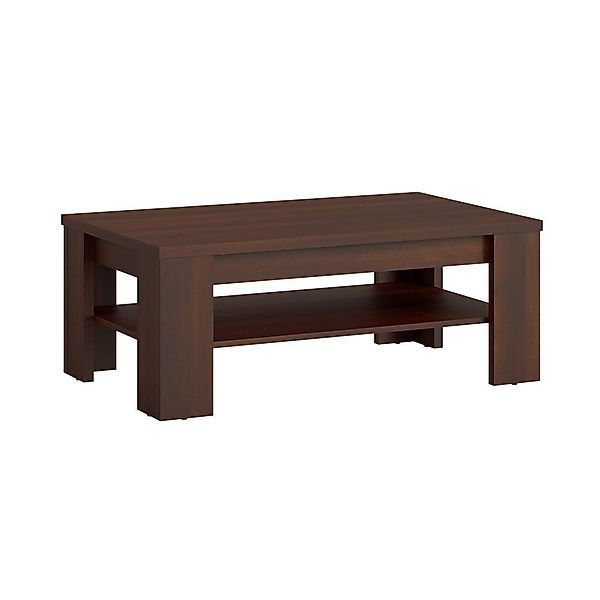 Lomadox Couchtisch IMPERIA-129, Nussbaum 110 cm günstig online kaufen