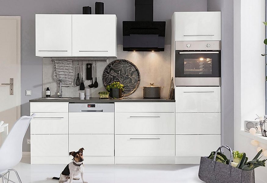 KOCHSTATION Küchenzeile KS-Trient, Breite 250 cm, wahlweise mit E-Geräten, günstig online kaufen