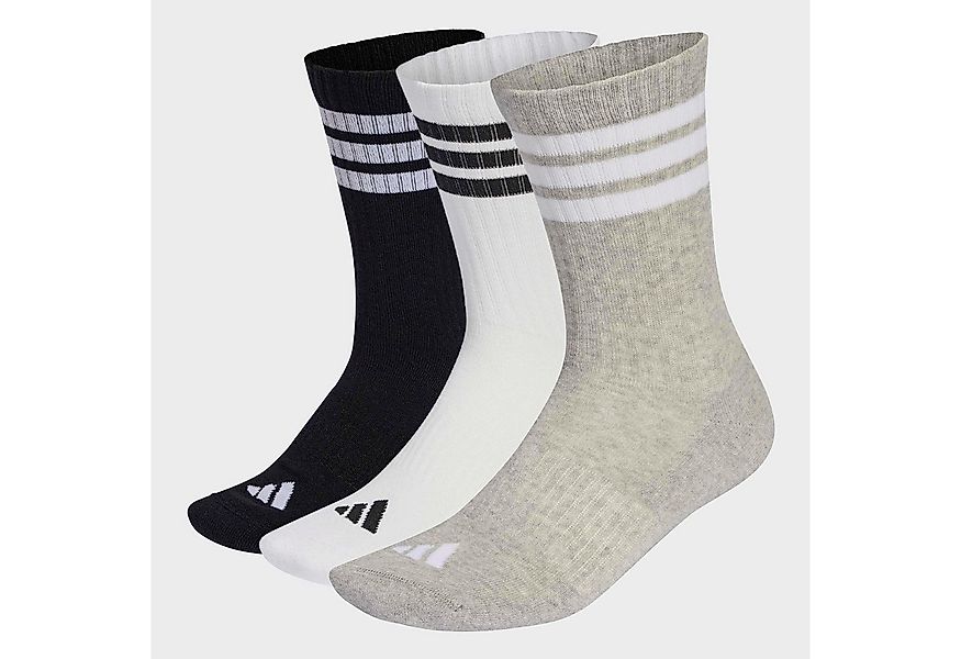 adidas Performance Funktionssocken 3-STREIFEN DÄMPFENDE SPORTSWEAR CREW, 3 günstig online kaufen