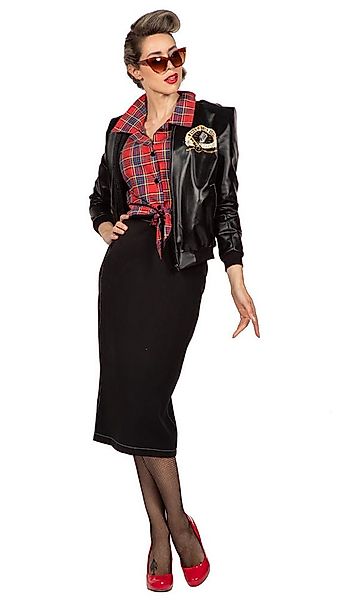 Karneval-Klamotten Kostüm 50er Jahre Damenkostüm Rock n Roll Jacke, Rock 'n günstig online kaufen