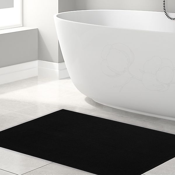 HAMMETEX Badematte "rutschfeste Badvorleger" Höhe 7,5 mm rutschhemmend besc günstig online kaufen