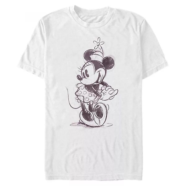 Disney Classics - Micky Maus - Minnie Maus Sketchy Minnie - Männer T-Shirt günstig online kaufen