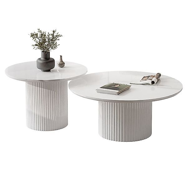 Lookway Couchtisch OVI-Tischset mit geriffelter Basis günstig online kaufen