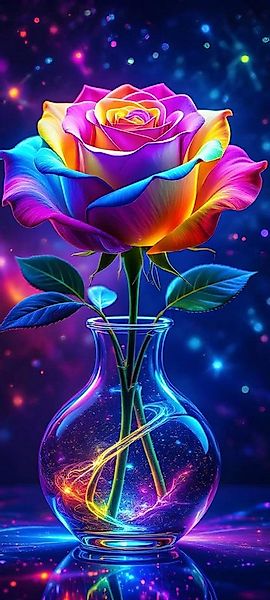 Rötting Design Malen nach Zahlen Diamond Painting Set 5D DIY Motiv neonstra günstig online kaufen