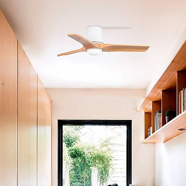 LED-Deckenventilator Heywood S, DC, leise, Ø 90 cm, CCT günstig online kaufen