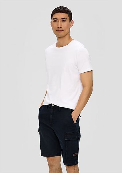 s.Oliver Stoffhose Jeans-Shorts / Straight Leg / High Rise / Cargotaschen L günstig online kaufen