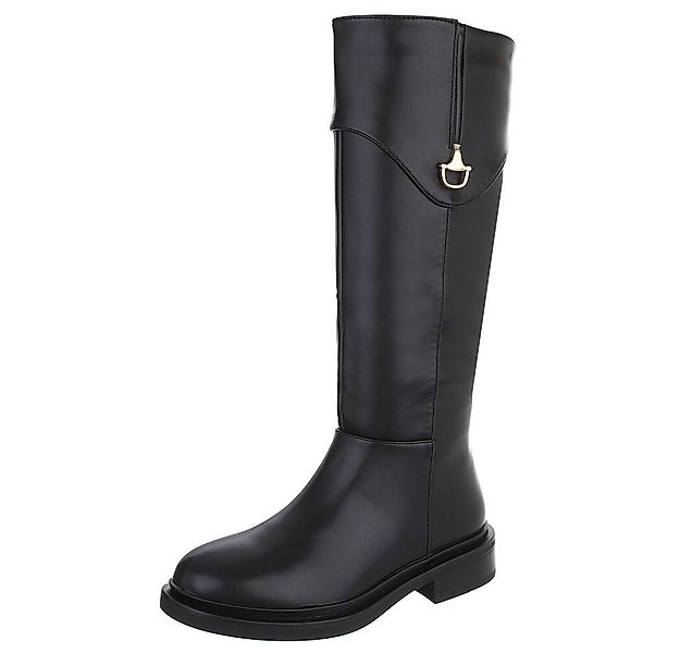 Ital-Design Elegante knöchelhohe Stiefel für Damen, vielseitig und komforta günstig online kaufen