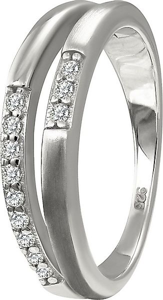 SilberDream Silberring SilberDream Ring Double Zirkonia weiß (Fingerring), günstig online kaufen