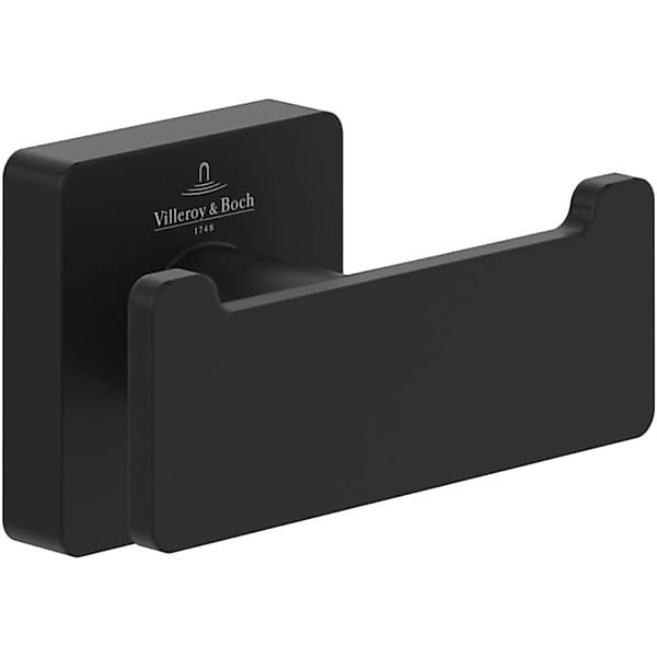 Villeroy & Boch Elements Striking Doppel-Handtuchhaken Zur Wandmontage Ecki günstig online kaufen