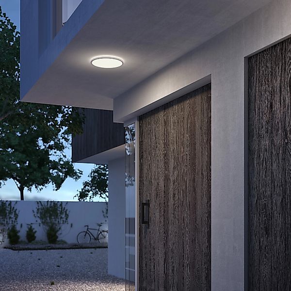 Philips ScenceSwitch LED-Deckenleuchte, Superslim 3-in-1 Weiß 15W 1500lm günstig online kaufen