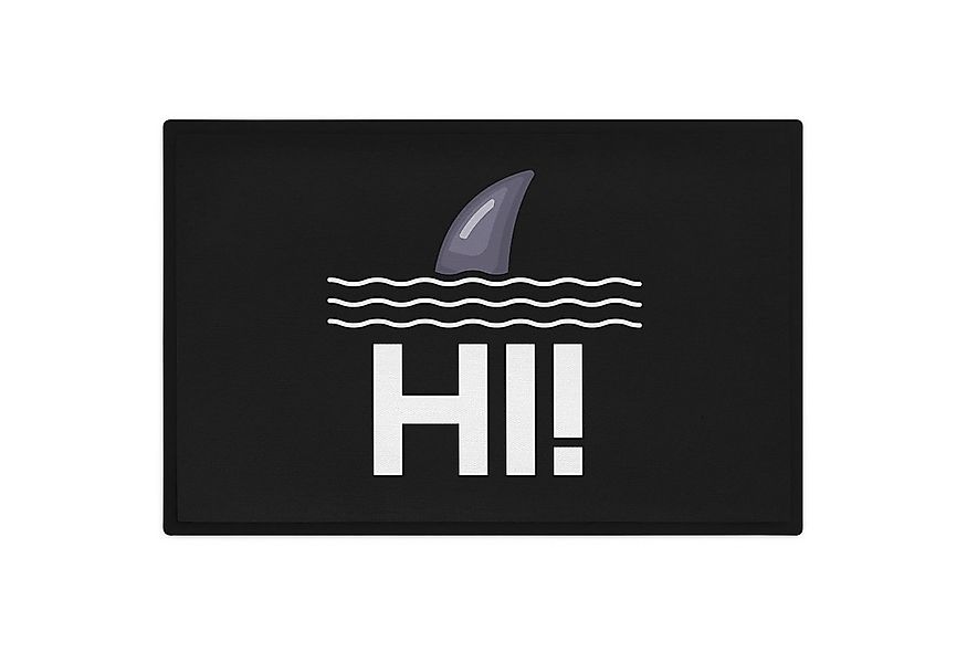 Trendation Fußmatte Hi Fußmatte Haifisch Geschenk Lustiger Fußabtreter Auße günstig online kaufen