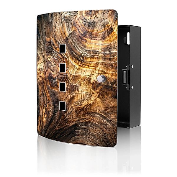 Banjado Design Schlüsselkasten Aus Edelstahl Für 10 Schlüssel 24x21,5x7cm M günstig online kaufen