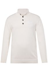 Men Plus Rundhalspullover Men+ Troyer Zippkragen günstig online kaufen