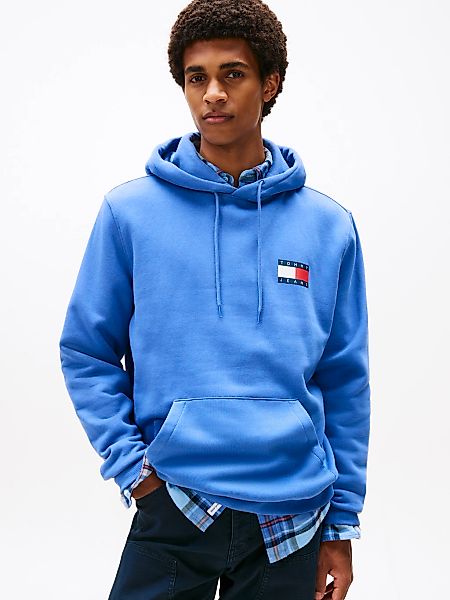 Tommy Jeans Sweatshirt "TJM REG ESSENTIAL FLAG HOOD EXT", mit bedruckten Ma günstig online kaufen