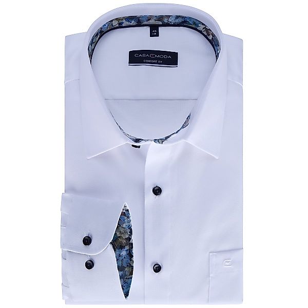 CASA MODA Businesshemd, langarm, bügelfrei Farbe weiß Größe: 48 günstig online kaufen