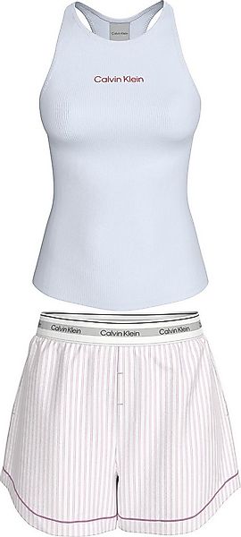 Calvin Klein Underwear Schlafanzug V DAY TANK SHORT SET Mit elastischem Bun günstig online kaufen