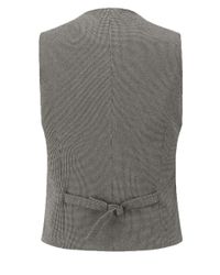 Allthemen Anzugweste Herren Anzugweste Herringbone V-Ausschnitt günstig online kaufen