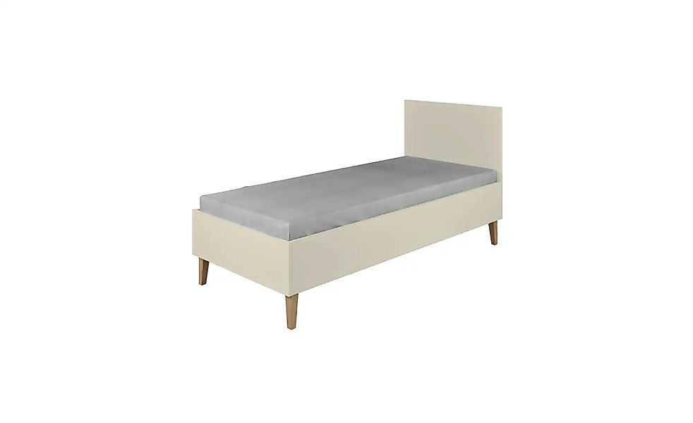 Bett  Kubi ¦ beige ¦ Maße (cm): B: 84 H: 92 Betten > Bettgestelle - Höffner günstig online kaufen