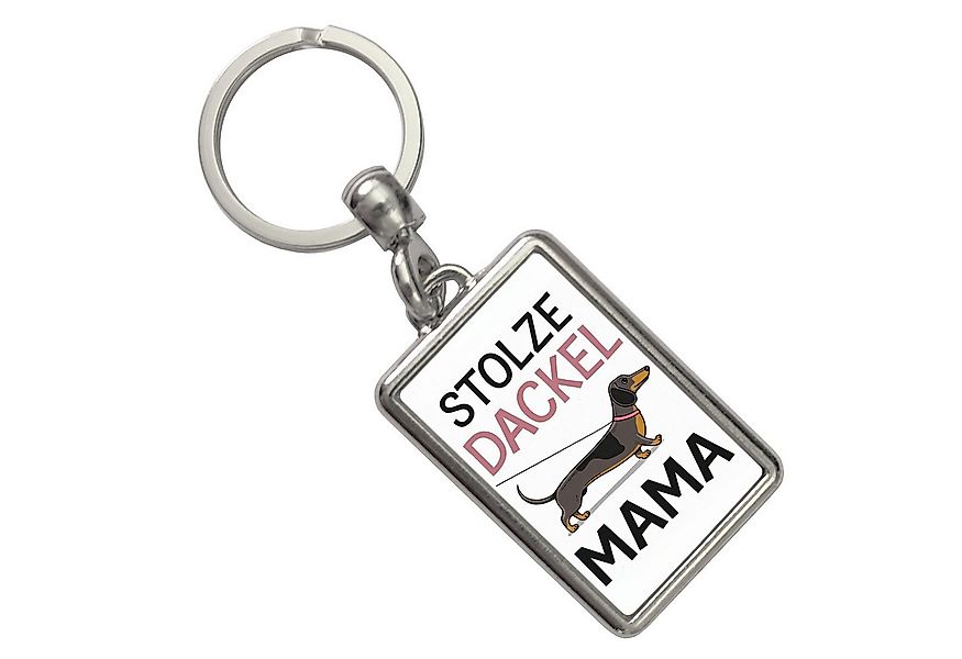 speecheese Schlüsselanhänger Stolze Dackel Mama - Dackel an der Leine Schlü günstig online kaufen