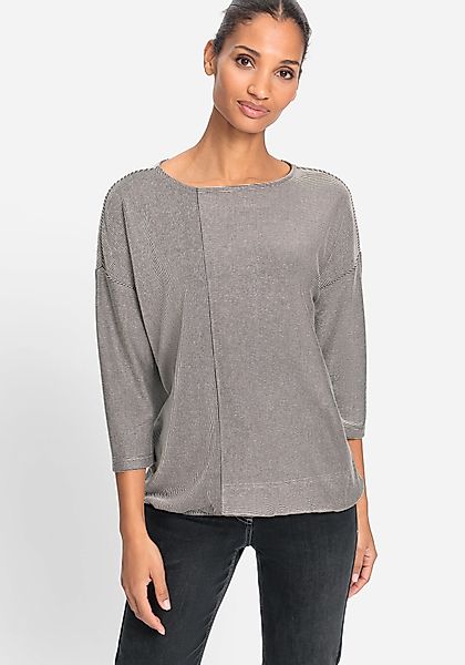 Olsen Rundhalsshirt (1-tlg) mit Gummizug am günstig online kaufen