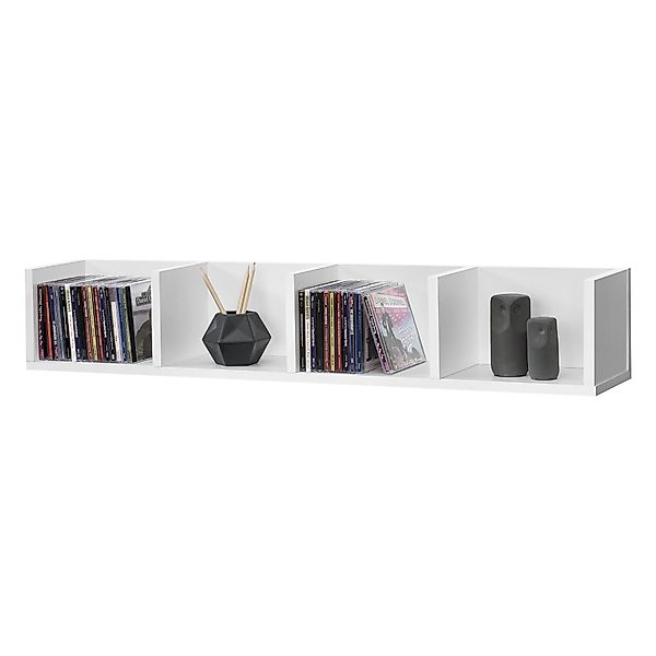 en.casa Wandregal, »Ekerö« Bücherregal 95x17x16,5cm, 4 günstig online kaufen