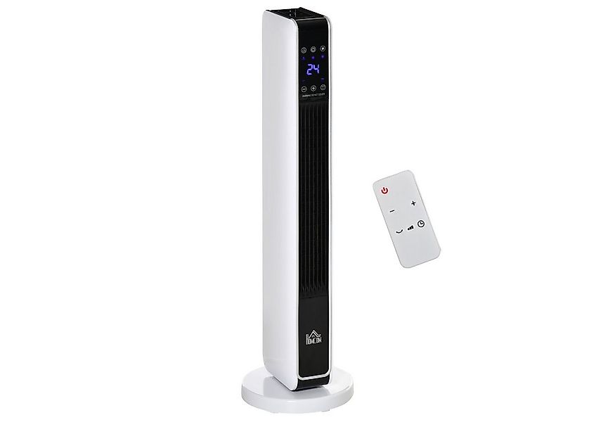 HOMCOM Elektrokamin Heizlüfter mit 65 Grad Drehung günstig online kaufen