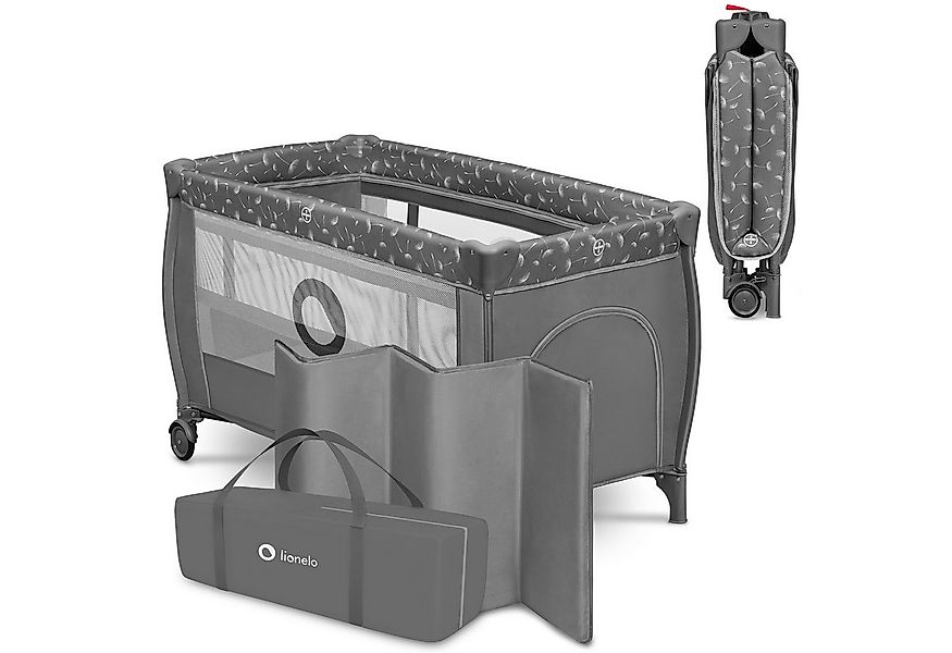 lionelo Baby-Reisebett Stefi Plus, 2in1: Babybett & Laufstall , Kompakte Gr günstig online kaufen