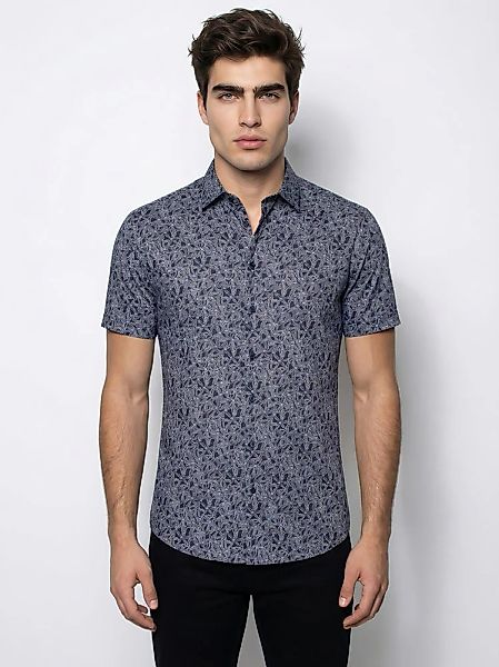 DESOTO Kurzarmhemd "Casual Kent 1/2" Jerseyhemd, slim fit, Kentkragen, büge günstig online kaufen