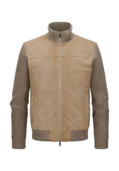 Milestone Lederjacke MSNicolas Herren Bikerjacke Jacke Leder lockere Passfo günstig online kaufen