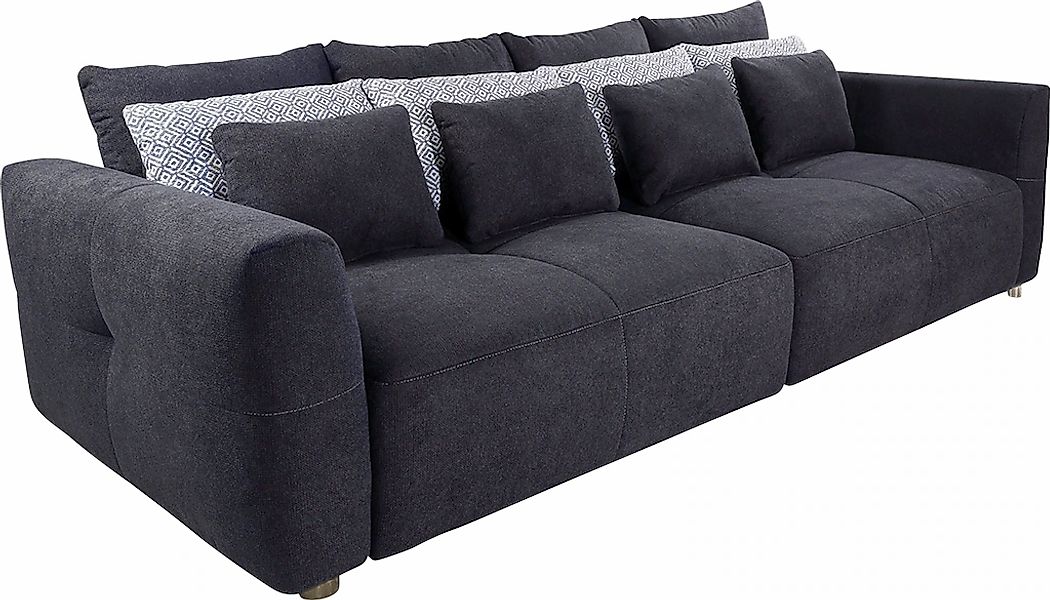 Jockenhöfer Gruppe Big-Sofa "Gulliver, B: 298 cm" mit Zierkissen, Federkern günstig online kaufen
