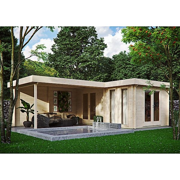 Fjordholz Gartenhaus Modell Luisa 44 Kiefer Imprägniert günstig online kaufen