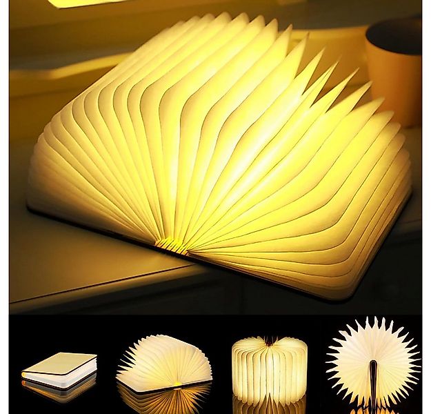 TUWENA LED Schreibtischlampe LED Buchlampe, Buch Licht Faltbare Buchlampe, günstig online kaufen