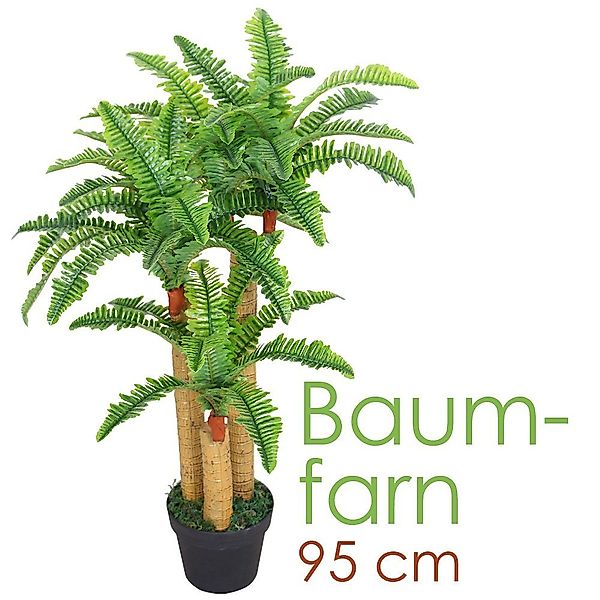 Kunstbaum Baumfarn Kunstpflanze Kunstbaum Künstliche Pflanze günstig online kaufen