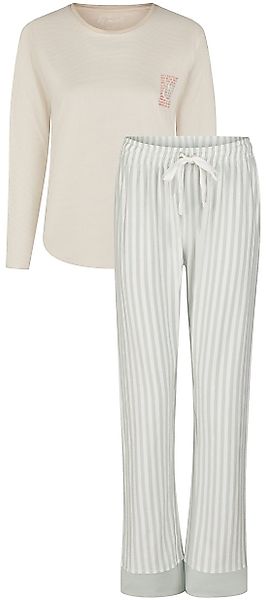 By Louise Schlafanzug Damen Pyjama lang günstig online kaufen