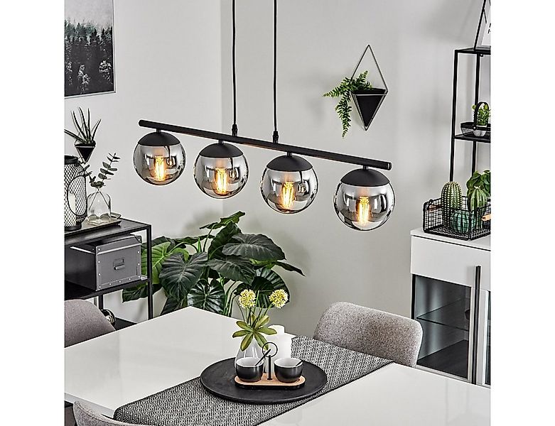 hofstein Pendelleuchte 4-flammige Pendel Leuchte Hänge Lampe Ess Wohn Schla günstig online kaufen