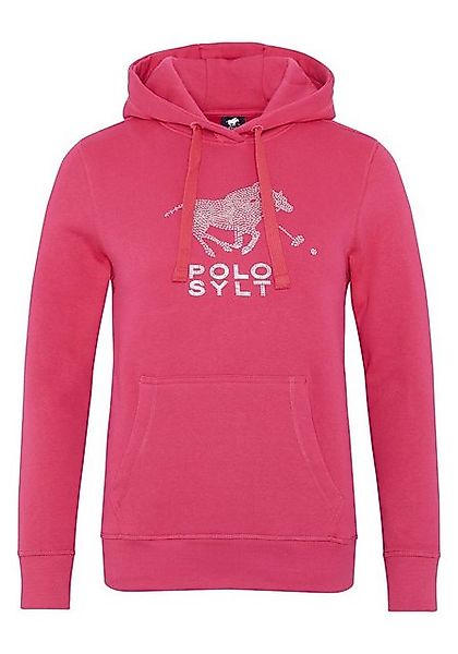 Polo Sylt Kapuzensweatshirt im sportlichen Glitzer-Design günstig online kaufen