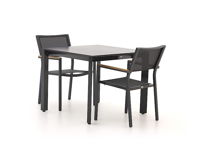 Bellagio Roma/Sestino 90 cm Gartenmöbel-Set 3-teilig stapelbar günstig online kaufen