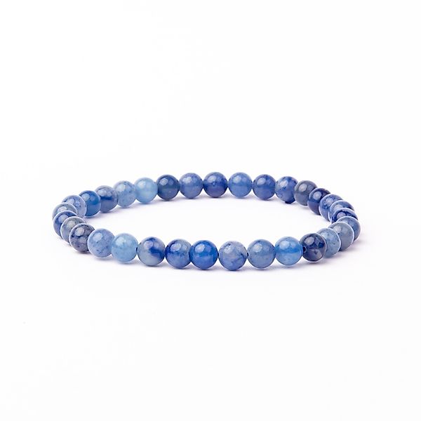 Vascavi Perlenarmband Blauer Aventurin Stein Perlenarmband, günstig online kaufen