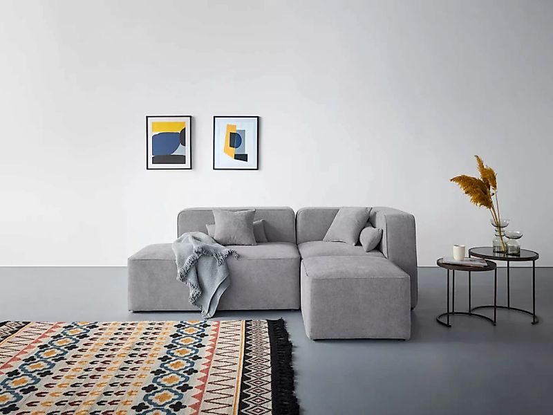 andas Ecksofa "Sundstrup L-Form", Modulserie, individuelle Zusammenstellung günstig online kaufen